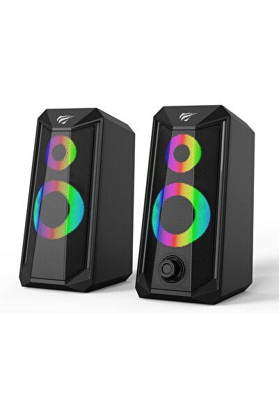 Havit SK202 USB 2.0 Computer Speaker, Black, Wired
