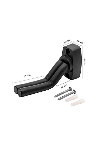 MegArya Tioamy Guitar Hangers for Wall Guitar Wall Hanger Stand 4 Pack Guitar Wall Mount Hook Holder