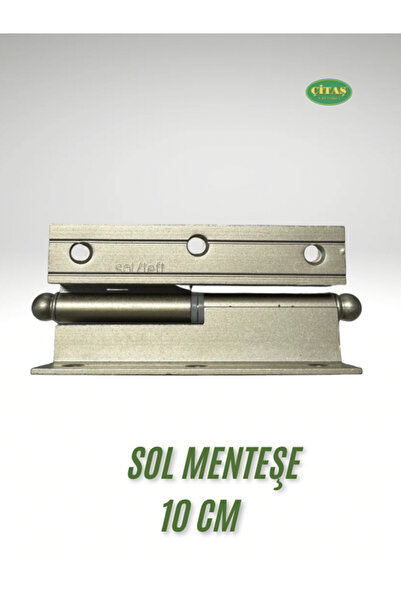 ÇİTAŞ 10 cm Cumber Hinges (Left Hand) Aluminum for American Door