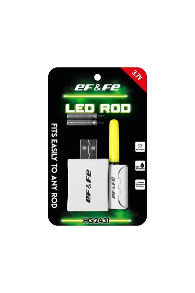 EFFE HG2431 Şarjlı Işıklı Olta Fosforu Sarı