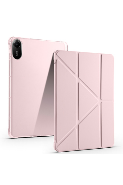 Nezih Case Xiaomi Redmi Pad 2 Uyumlu Tri-Folding Kalem Bölmeli Uyku Modlu Akıllı Kılıf