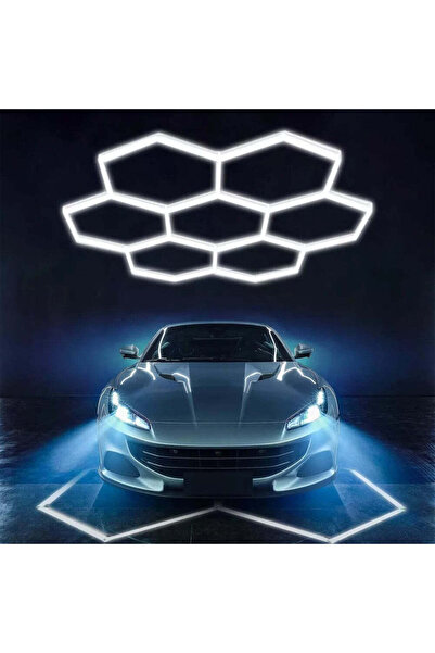 RFAN HoneyComb LED RFAN, 7 X Hexagon, Cold Light, 6500K, 240W