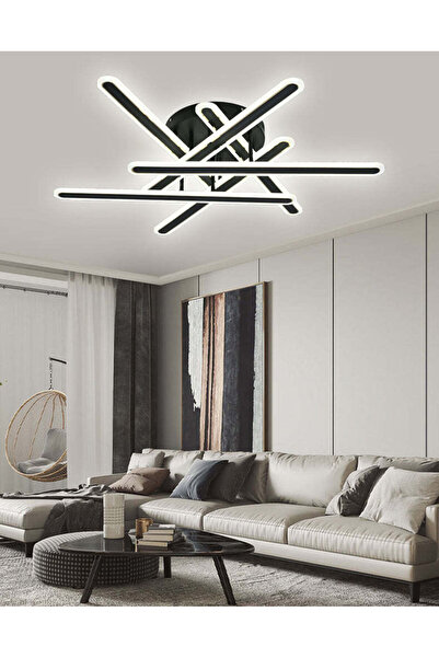 RFAN Candelabru LED, Model R9117-6, Cu Telecomandă, 3 Tipuri de Lumină, 126W,...