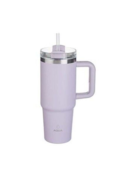 oemco Pahar Termos Lila din Otel Inoxidabil cu Maner 900ml