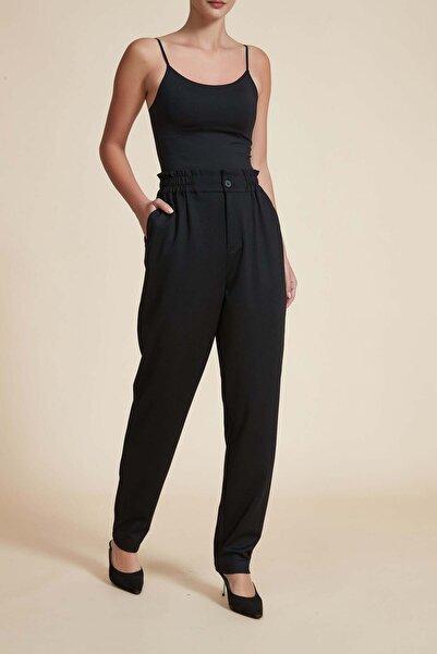 Yola بنطال مستقيم الطول