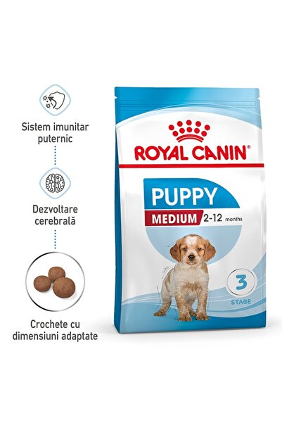 Royal Canin Hrană uscată pentru câini Royal Canin, medie, pentru căței, 1 kg