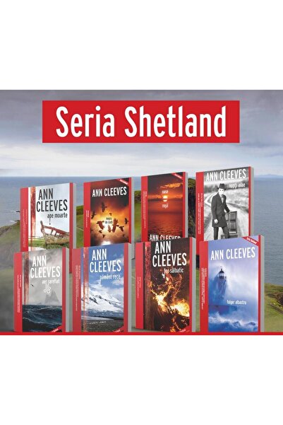 Editura Crime Scene Press Pachet seria Shetland (8 carti), Ann Cleeves