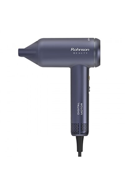 ROHNSON Uscător de păr profesional, R684 Electra 2, 1800W, Afisaj LED, NTC, I...