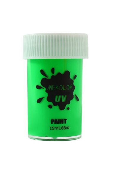 Flippy Vopsea pentru Fata Flippy, Pigment Luminos in lumina UV, 15 ml, Verde