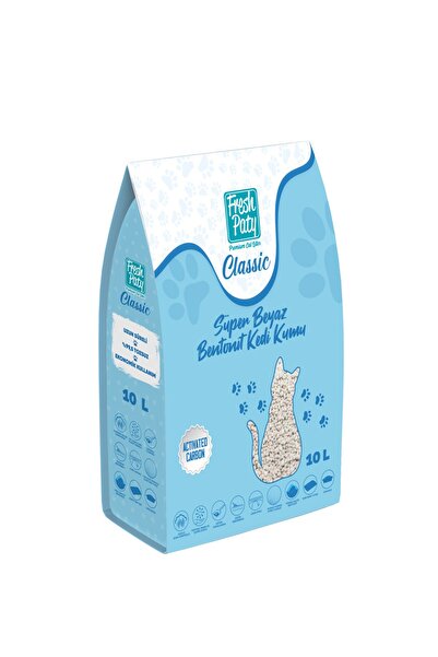 sevgipet Fresh Paty Kedi Kumu Classic (Active Carbon)- 10 lt torba