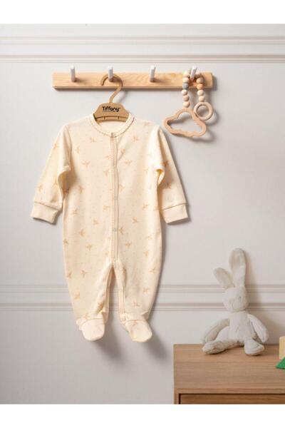 Tiffany Organic Bird Theme Booties Jumpsuit