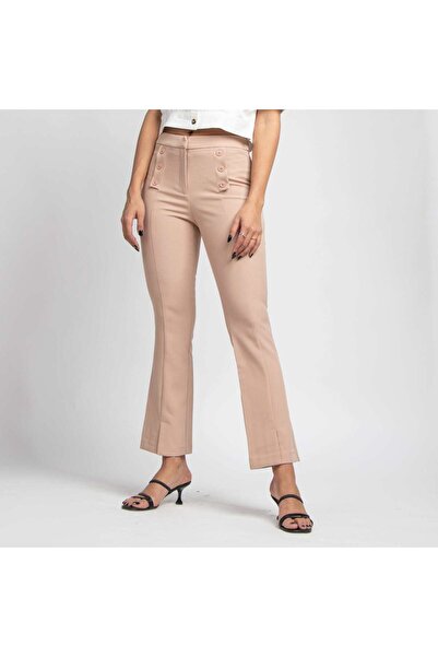 Nichii Classic Side-Button Long Pants