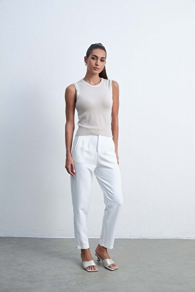 Livia Solid Long Pants