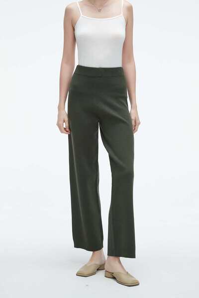 Yola Solid Full Length Women's Pants