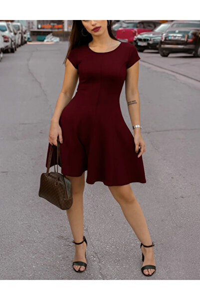 MZN GİYİM ELBİSE MODAL ŞIK TASARIM