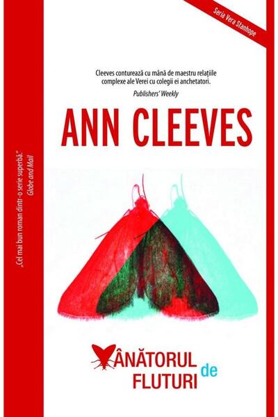 Editura Crime Scene Press Vanatorul de fluturi, Ann Cleeves