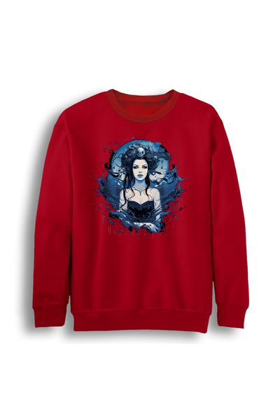 fame-stoned Evanescence - Music Group Printed Unisex 100% Cotton Crew Neck Sweatshirt