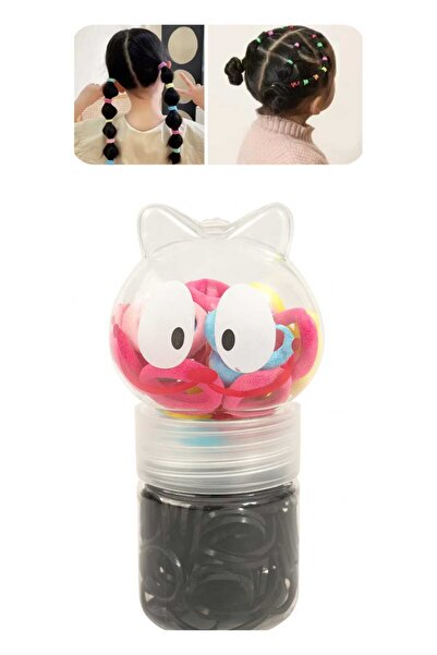 Eva Rose 150-Piece Towel Mini Rubber Hair Clips Non-Falling Perm Rubber Clip Set Girls' Hair Clips Children's Hair Clips School Hair Clips