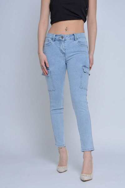mica Skinny Jeans with Pockets