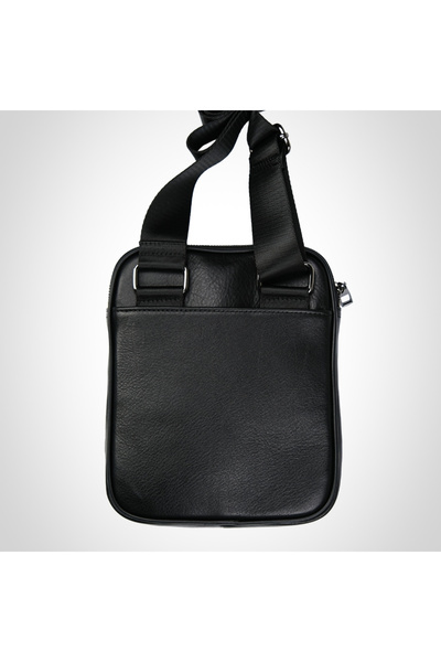MFT Leather Design Genuine Leather Men's Messenger Bag |   Cameo 2594 Napa Black