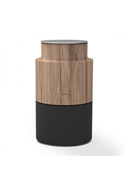 Trebonn Râșniță de sare și piper Woody 1924202, mecanism ceramic, bambus, negru