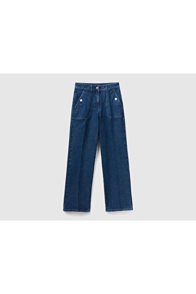United Colors of Benetton Solid Relaxed Fit Jeans
