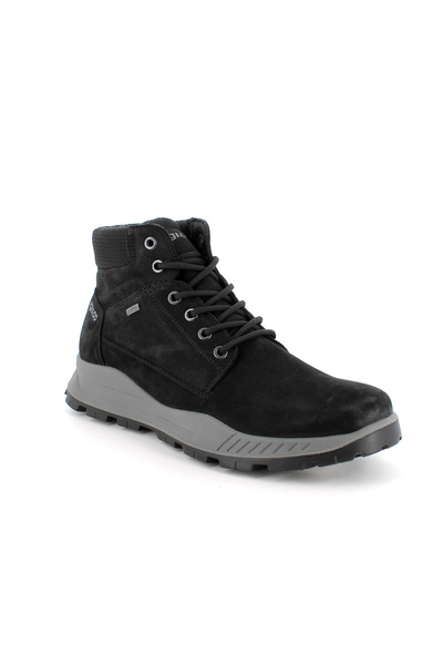 IGI&CO Men's Boots 8629833 Nabuk Gum Lana Goretex Nero