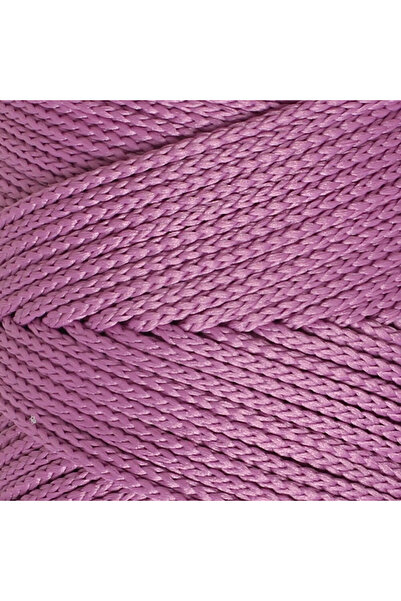 Light up Loren Polyester Soft Macrame Dusty Rose Hand Knitting Thread - Lm021 - 34450