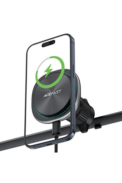 Acefast Wireless Magnetic Car Phone Holder Acefast, D41, Silver