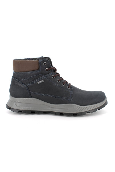 IGI&CO Men's Boots 8629844 Nabuk Gum Lana Goretex Blu Scuro