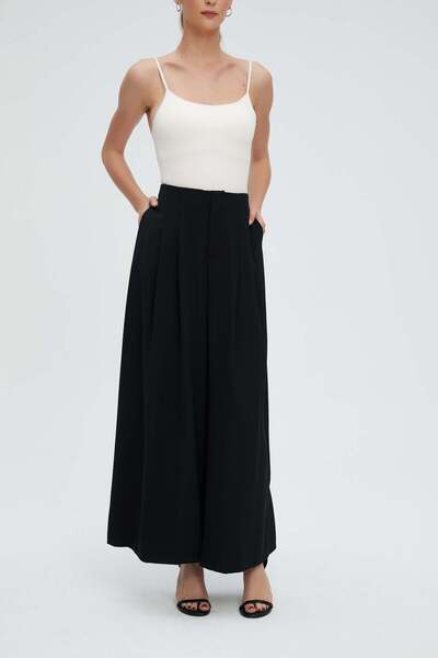 Nichii Wide-Leg Solid Pants