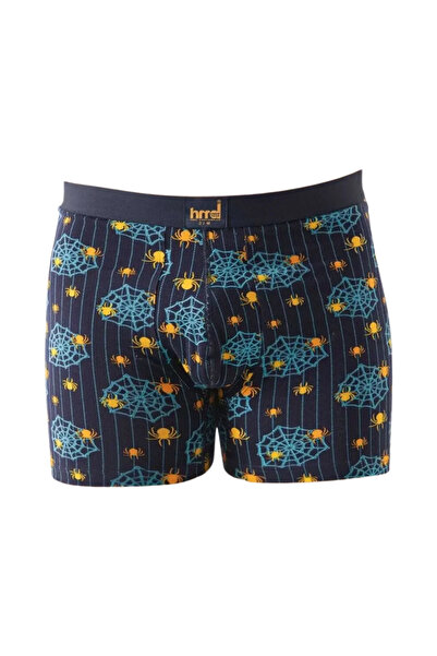 Hmd 3 Pieces Mixed Patterned Lycra Men's Boxer Cotton & Stretchy