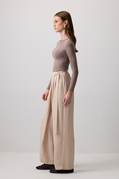 Touché Privé PANTALONI CU DETAIL DE CATĂLĂRĂTĂ