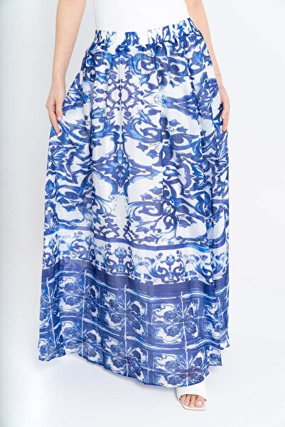 Nichii Printed Maxi Skirt