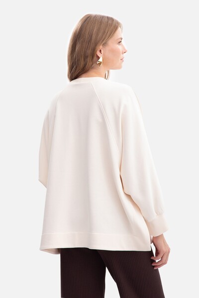 BEWEAR Oversized sweatshirt with side slits
