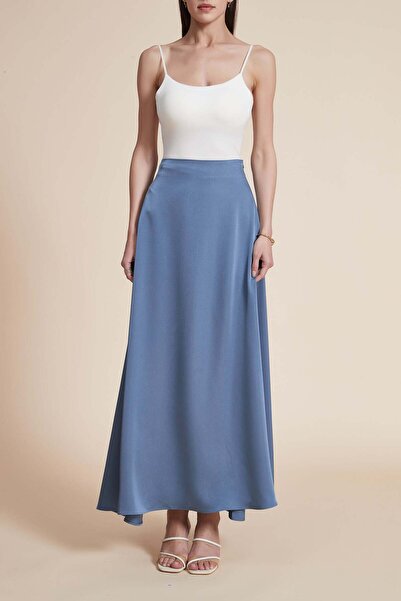 Yola Solid Maxi Skirt