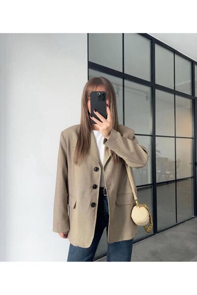 eBaa fashıon EKOSELİ BLAZER CEKET