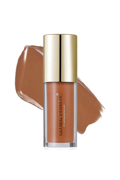 global fashion ملمع شفاه مخملي مطفي يدوم طويلاً، 4 غرام - 24 لونًا، خفيف الوزن، يدوم طويلاً، مرطب، غير لزج