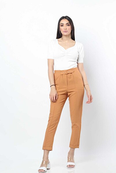 Nichii Women's Pleated Pants