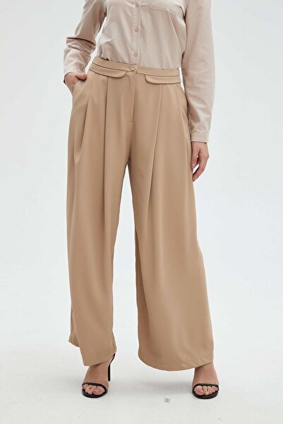 mica Solid Relaxed Fit Pants