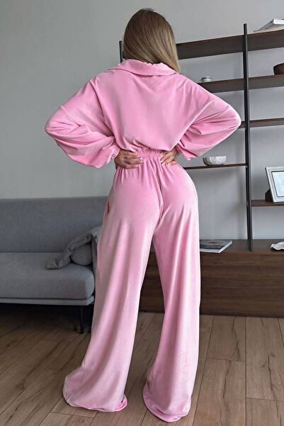 Fashiontayt Silk Velvet Jumpsuit