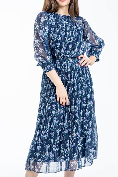 Nichii Floral Midi Skirt