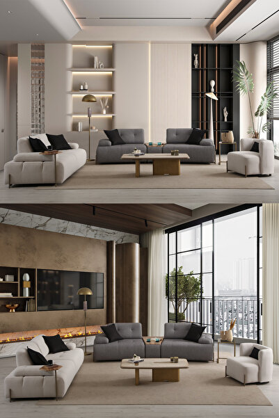 Eymense Lima Koltuk Takımı 3+3+1+1+Piyon