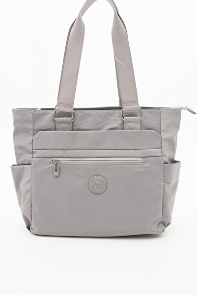 CCWAY AYAKKABI Τσάντα ώμου Crinkle Τσάντα χειρός Τσάντα ώμου Daily GREY