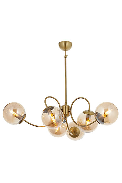 HubRom Chandelier HubRom, MARAL 5006-4032-96 85x85xHmax90 cm 6xE14-40W Antique