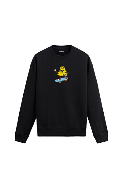 Colermi سويت شيرت على شكل جبنة لراكبي التزلج