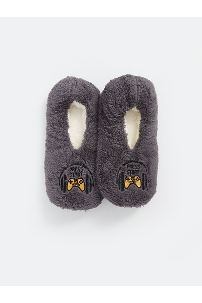 Deniz Terlik Men's Sonic Fleece Plush Silent Sole Booties