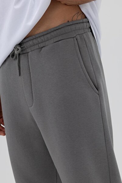 VAMOSCLO Basic Elasticated Leggings Bottoms Smoked