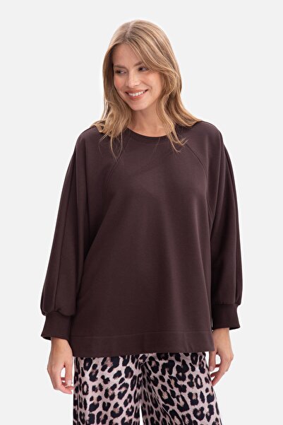 BEWEAR Oversized sweatshirt with side slits