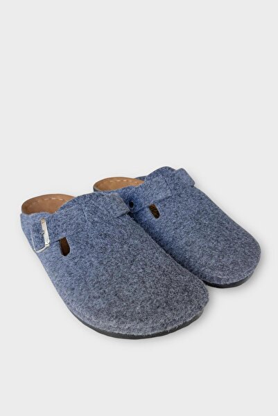 Liger Παντόφλες για το σπίτι με σόλα από φελλό Boston Birkens Model Daily Sabo Unisex ΓΚΡΙ